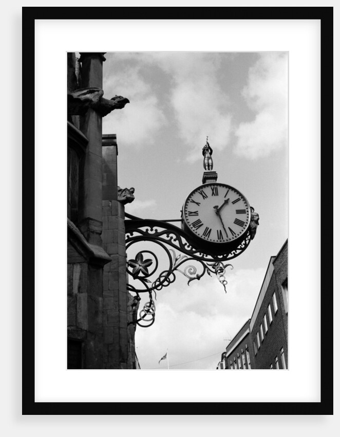 St. Martin-Le-Grand Clock on Coney Street, York by Howard Jones