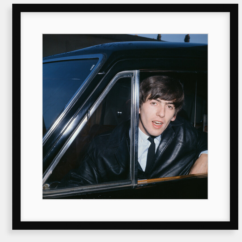 George Harrison of The Beatles, in Porstmouth by Charlie Ley