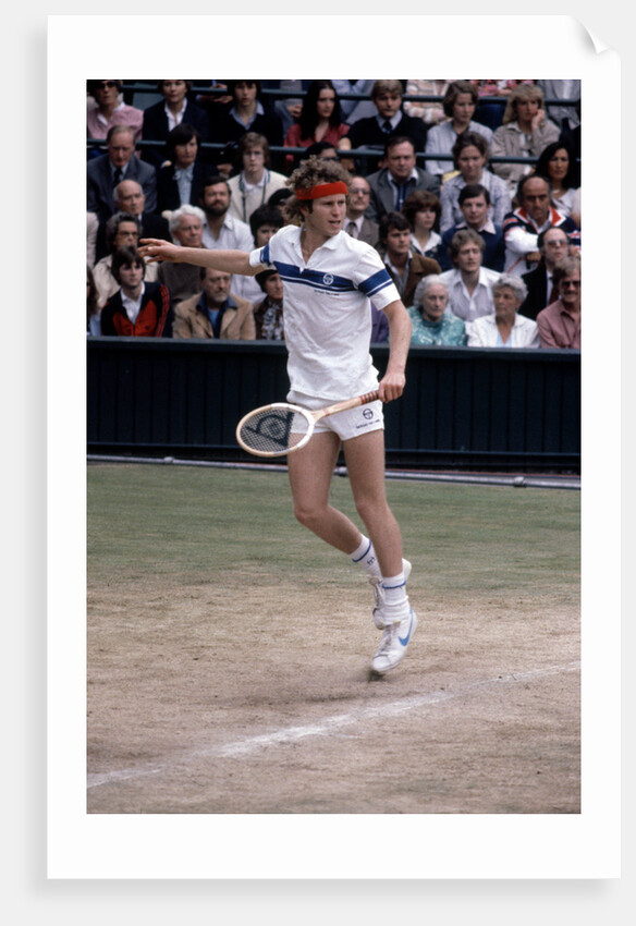 Wimbledon Final 1981, John McEnroe v Bjorn Borg by Cottrell