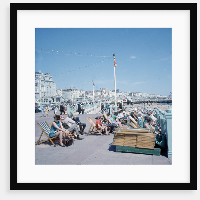 The sea front at Brighton by Library