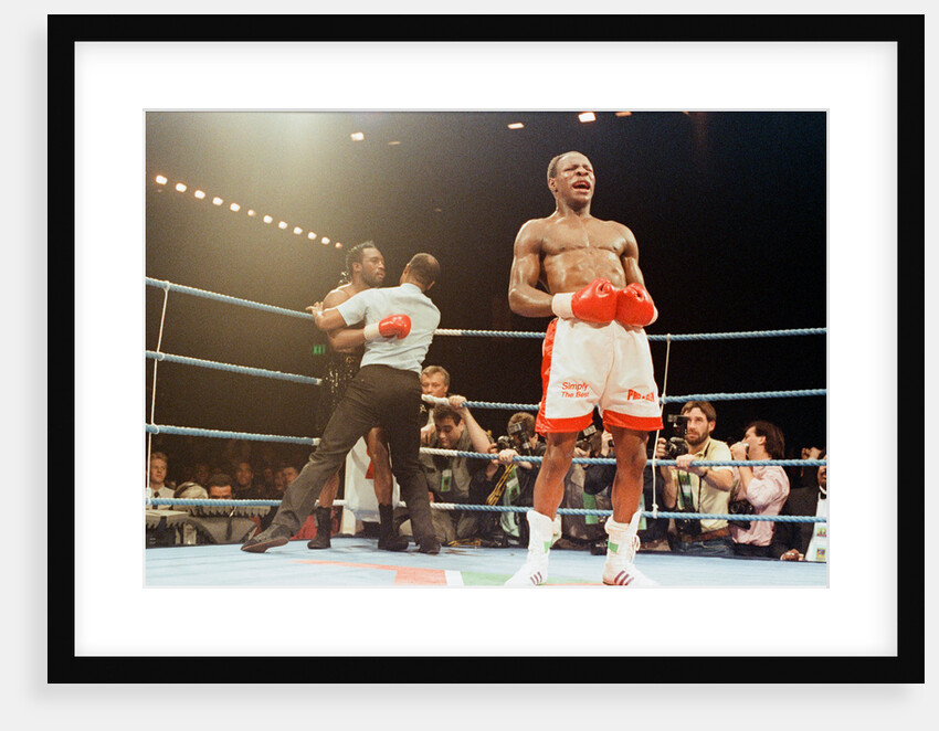 Chris Eubank v Nigel Benn by Anonymous