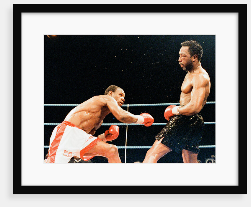Chris Eubank v Nigel Benn by Anonymous