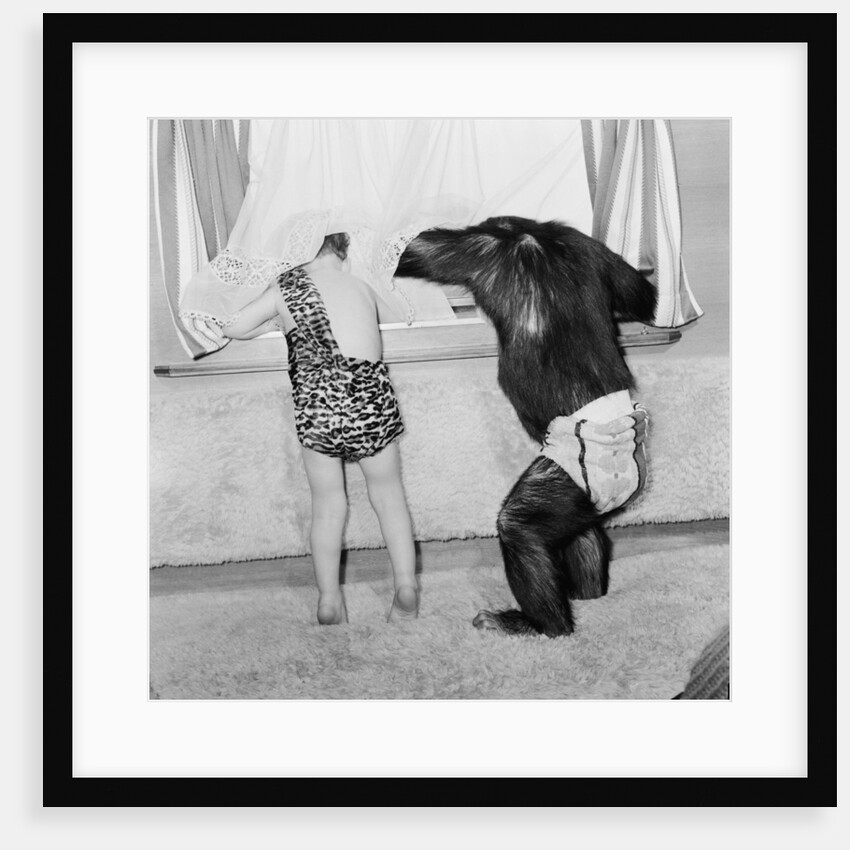 Two year old Francis Foster, son of Frank Foster the ringmaster of the Bertrum Mills Circus by Arthur Sidey