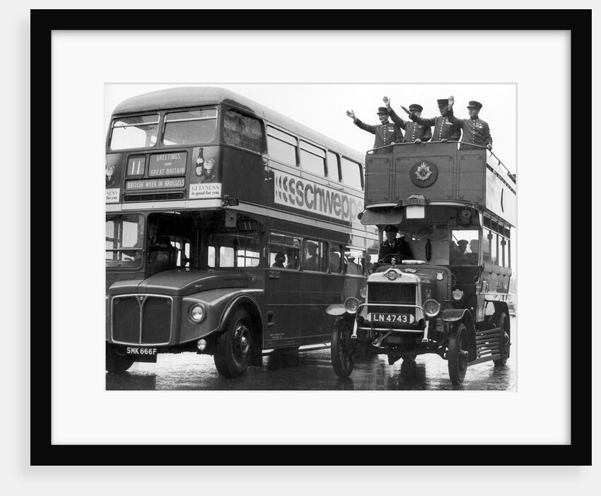 Ole Bill, a London bus from around 1914 by Staff