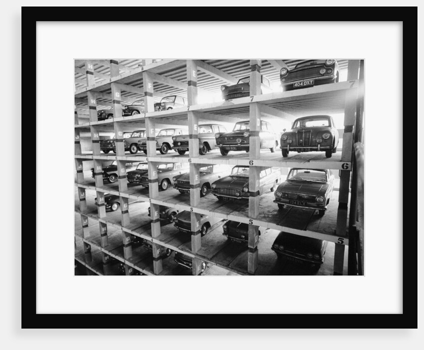 An eleven storey mechanical car park by Anonymous