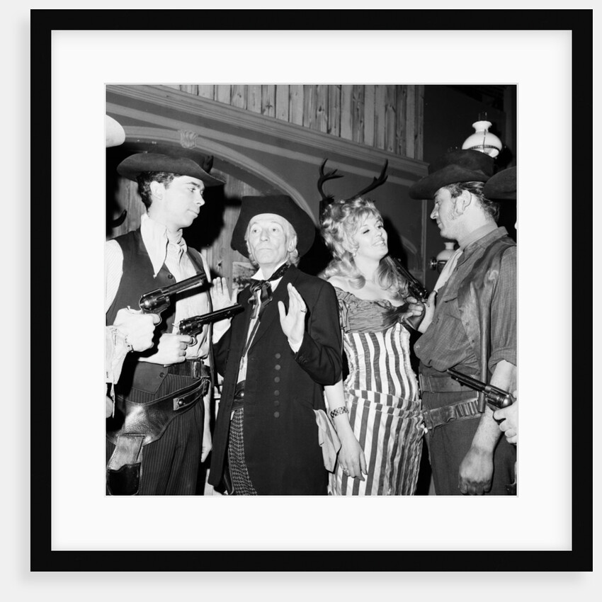 Actors rehearse for new Dr Who Story by Eric Harlow