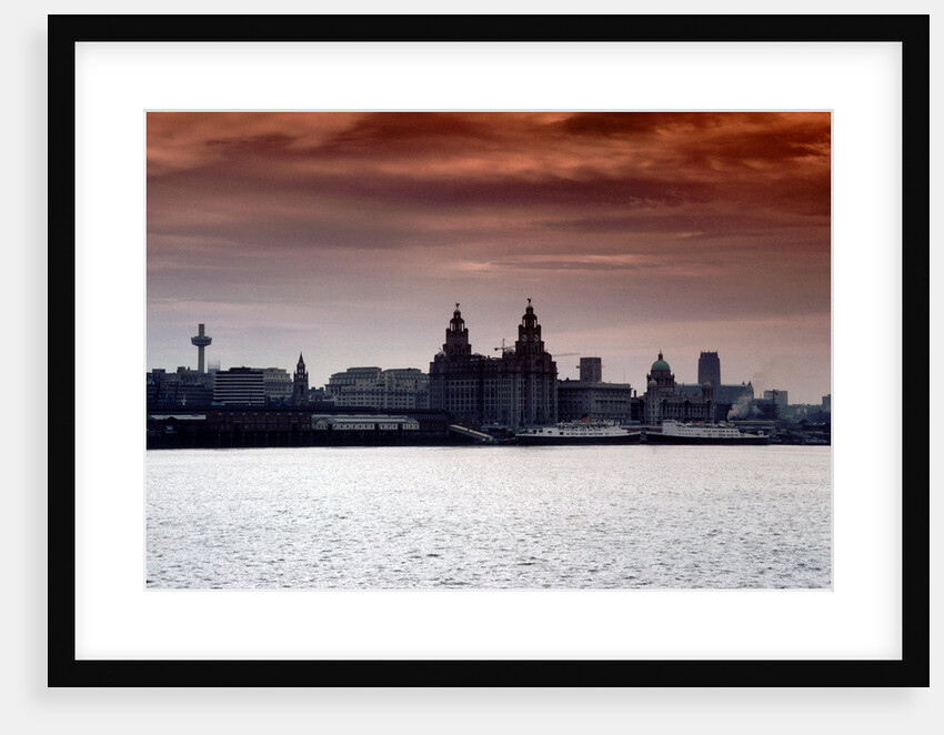 Skyline of Liverpool by Anonymous