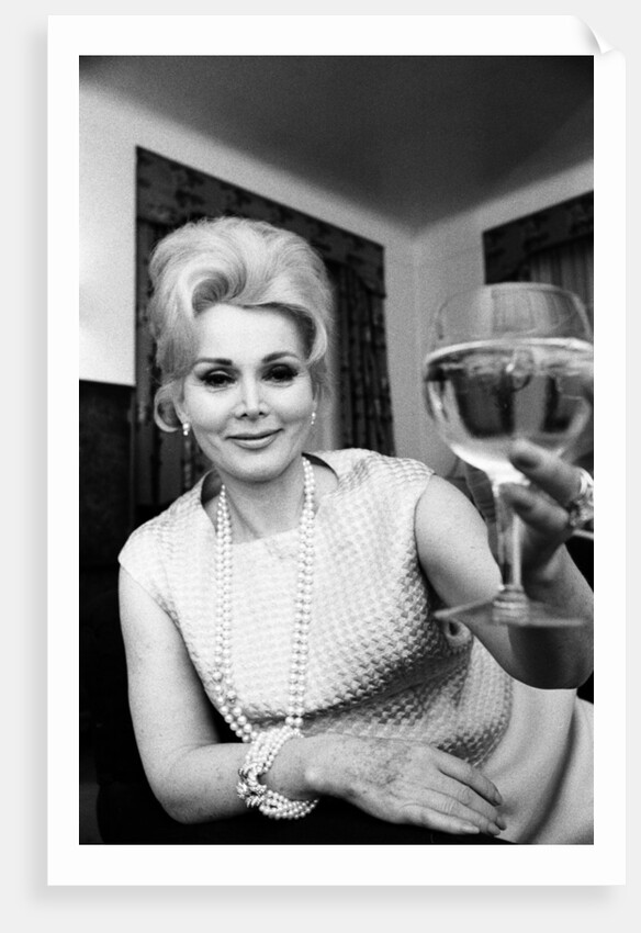 Zsa Zsa Gabor by Sunday Mirror