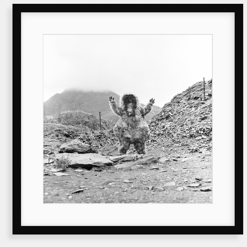 Patrick Troughton filming on location filming Dr Who by Dennis Hussey