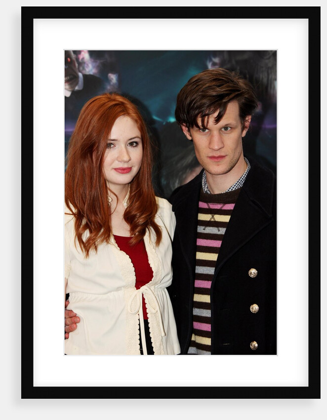 The new Dr Who, Matt Smith, and his sidekick Karen Gillan by NCJ
