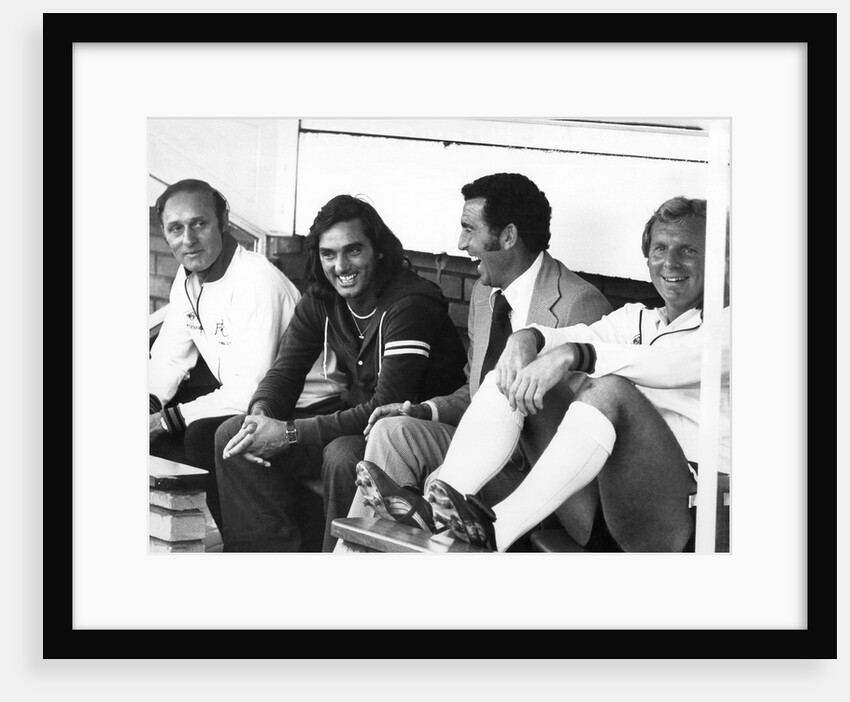 George Best, Bobby Campbell and Bobby Moore by Anonymous