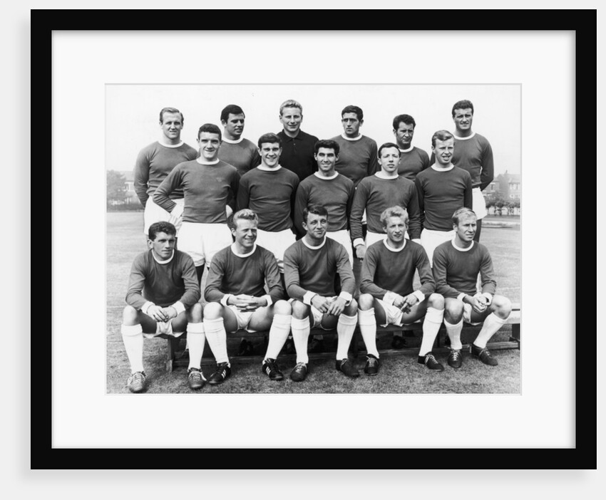 Manchester United first team squad line up by Staff