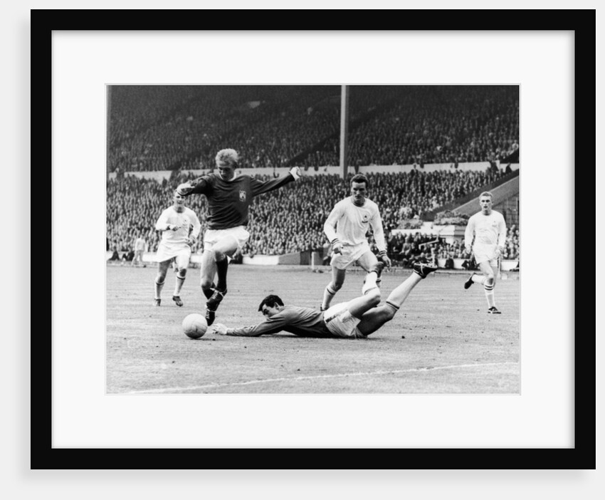 FA Cup Final 1963 Manchester United v Leicester City by Staff