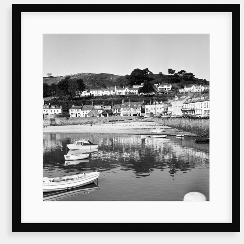 Gorey Harbour on the island of Jersey by Anonymous