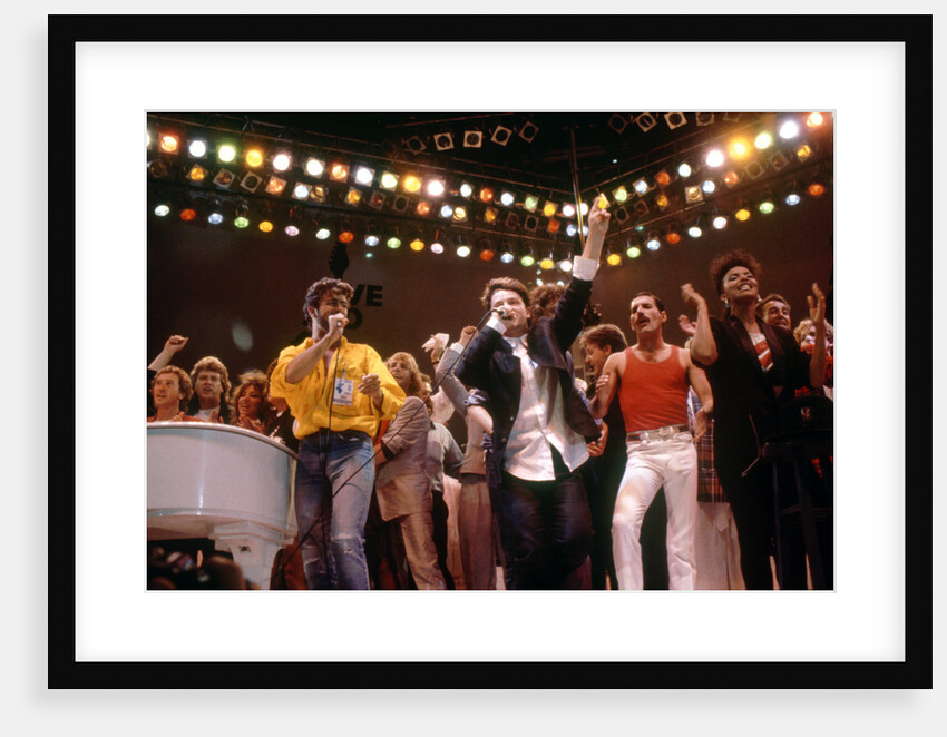 Live Aid concert at Wembley Stadium by Anonymous