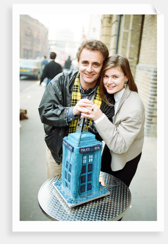 Dr Who, Sylvester McCoy, with his assistant Ace alias Sophie Aldred by Anonymous