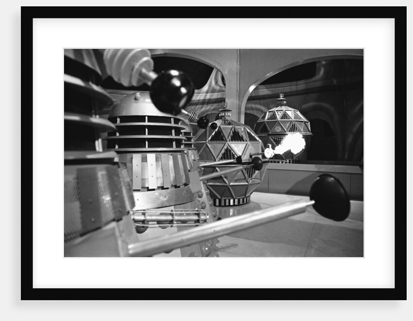 A scene from Dr Who 'The Chase' by Staff