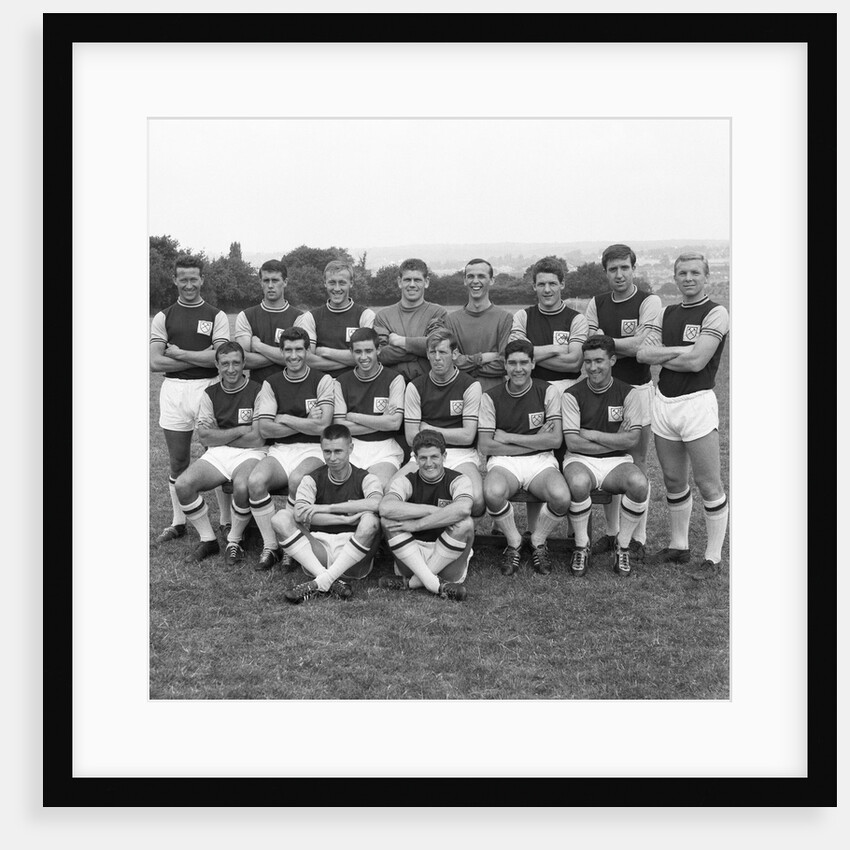 West Ham FC, 2nd August 1961 by Staff