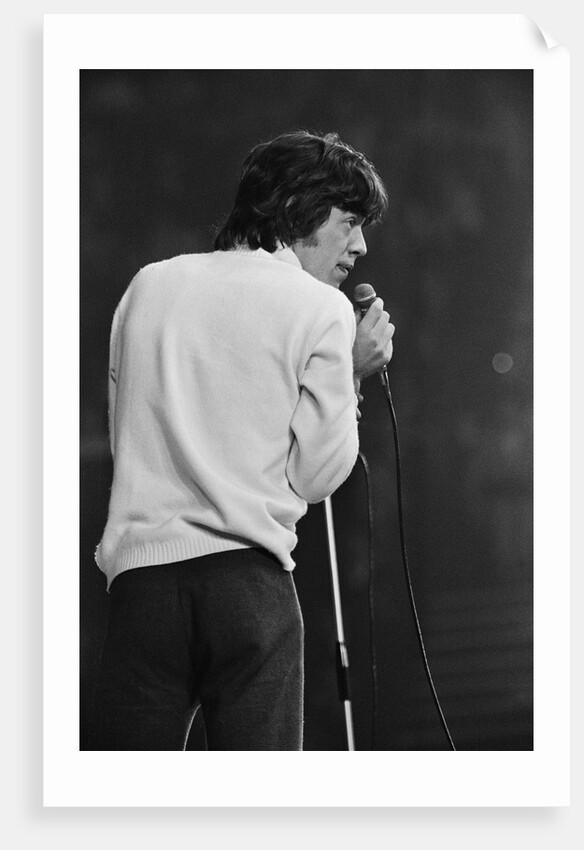 Mick Jagger at the New Musical Express Poll Winners Concert by Anonymous