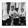 Jimmy Hill after getting a hat-trick by Anonymous
