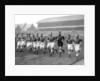 Everton players training at Goodison Park by Ted Abell