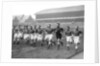 Everton players training at Goodison Park by Ted Abell