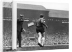 English League Division One match at Anfield by Alfred Markey