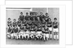 Everton squad pose for a group photograph by Anonymous
