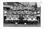 Everton squad pose for a group photograph by Terry Mealey