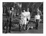 The Queen and The Duke of Edinburgh with Prince Charles, Prince Andrew and Princess Anne by Anonymous