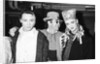 Boy George with with friend Marilyn and Elton John by Will Dyson