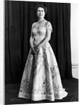 Queen Elizabeth official portrait for the Coronation 1953 by Daily Mirror
