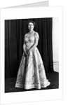 Queen Elizabeth official portrait for the Coronation 1953 by Daily Mirror