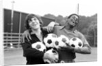 Kevin Reeves and Justin Fashanu 1979 by Alan Howard