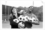 Kevin Reeves and Justin Fashanu 1979 by Alan Howard