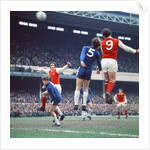 Arsenal v Chelsea league match April 1971. by Staff
