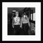 Laurie Cunningham at Heathrow Airport by Monte Fresco