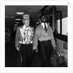 Laurie Cunningham at Heathrow Airport by Monte Fresco