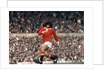 George Best action for  Manchester United October 1971. by Staff
