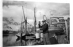 Ipswich Docks, 1946 by George Greenwell