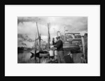 Ipswich Docks, 1946 by George Greenwell