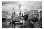 Ipswich Docks, 1946 by George Greenwell