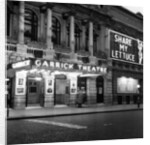 Exterior view of the Garrick Theatre 1958 by Staff