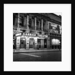 Exterior view of the Garrick Theatre 1958 by Staff