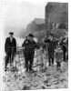 Planting of the Penny Hedge by Staff