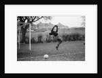 Leicester goalkeeper Peter Shilton 1973 by Neville Chadwick