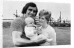 Peter Shilton and family 1973 by Bill Ellman