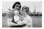 Peter Shilton and family 1973 by Bill Ellman