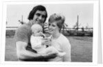 Peter Shilton and family 1973 by Bill Ellman