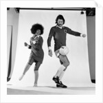 Frank worthington and Linda Lewis 1974 by Doreen Spooner